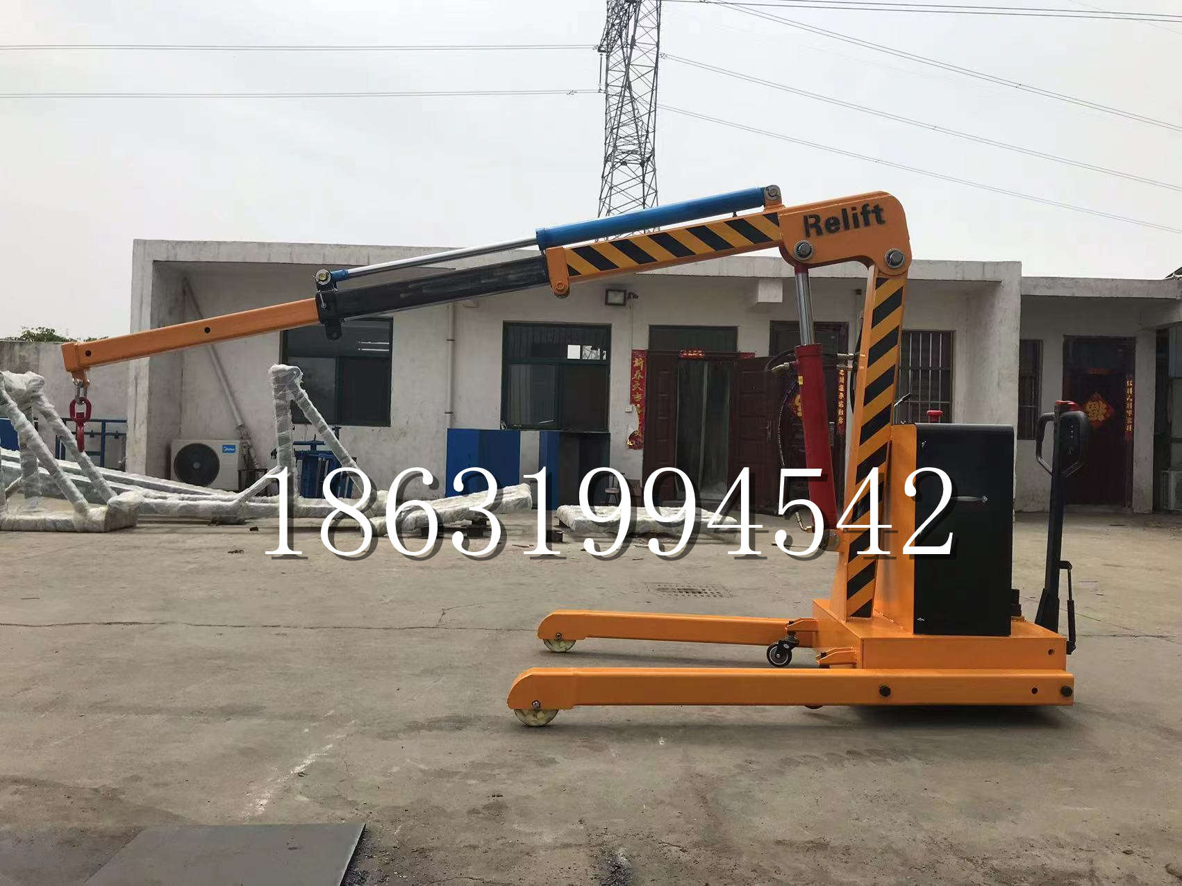 策勒县久征定做3吨三轮随车吊 农用园林绿化移树吊 平板工程用小吊机